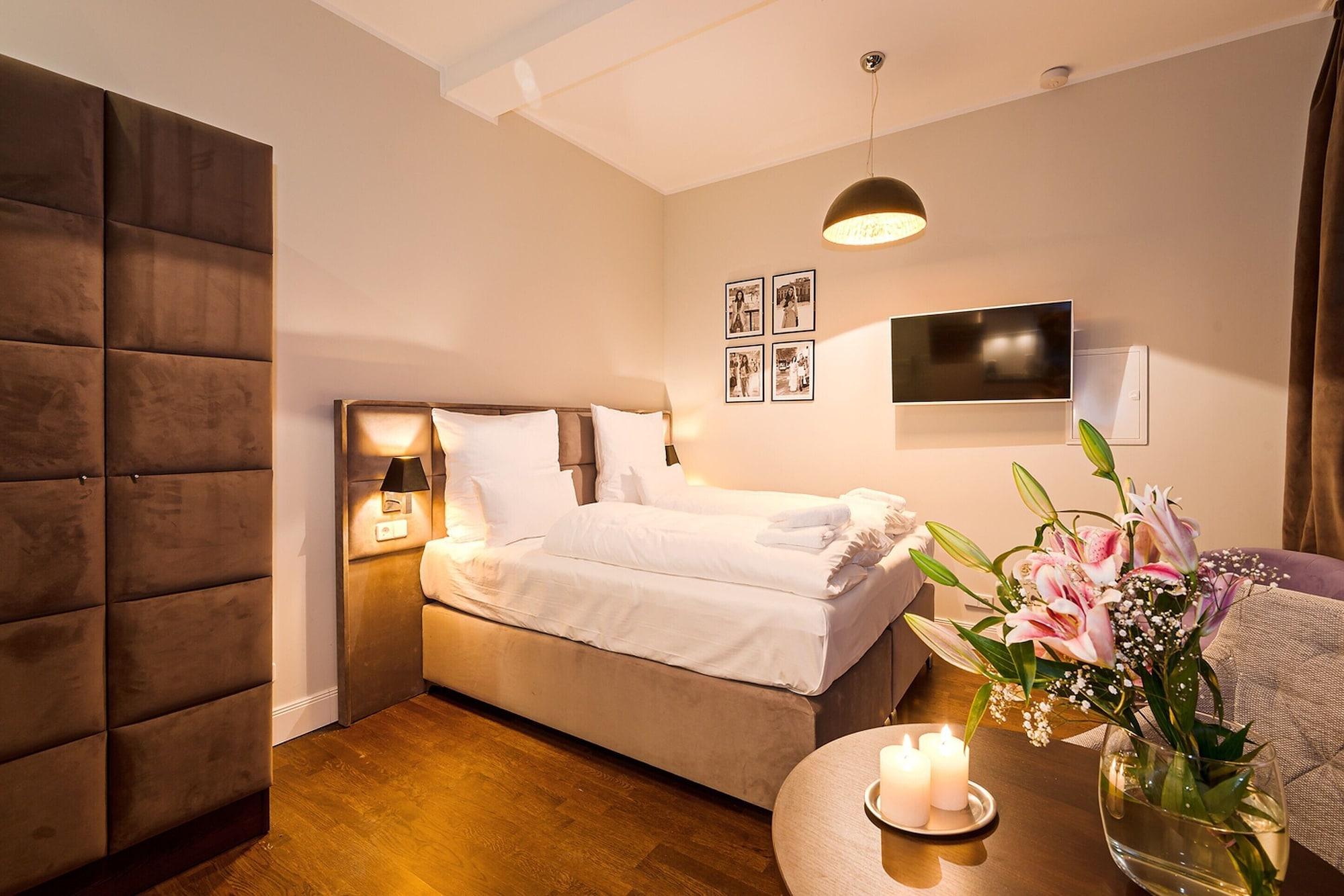 برلين شقق أرابيل البوتيكية المظهر الخارجي الصورة A typical room at the hotel