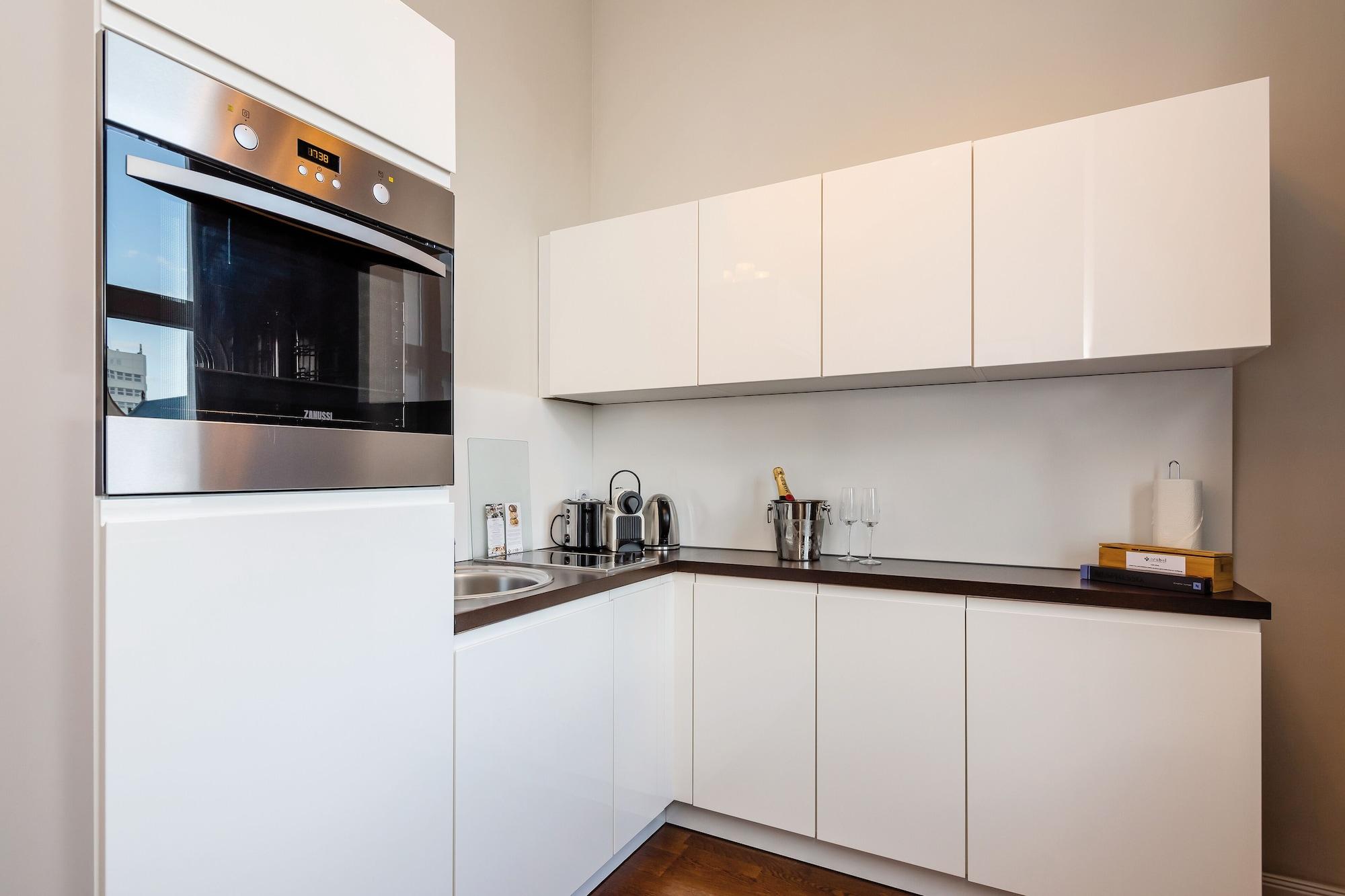 برلين شقق أرابيل البوتيكية المظهر الخارجي الصورة A modern kitchen