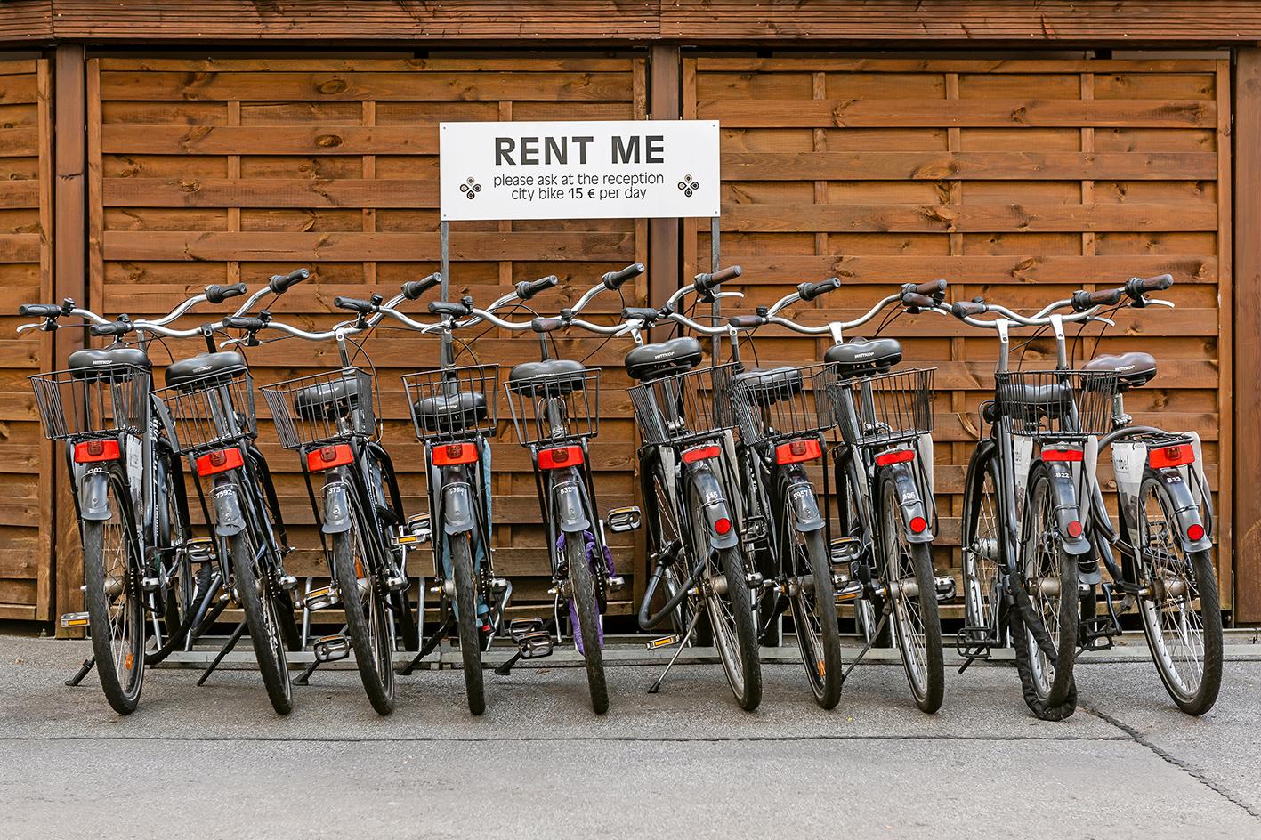 برلين شقق أرابيل البوتيكية المظهر الخارجي الصورة City bikes in Salzburg