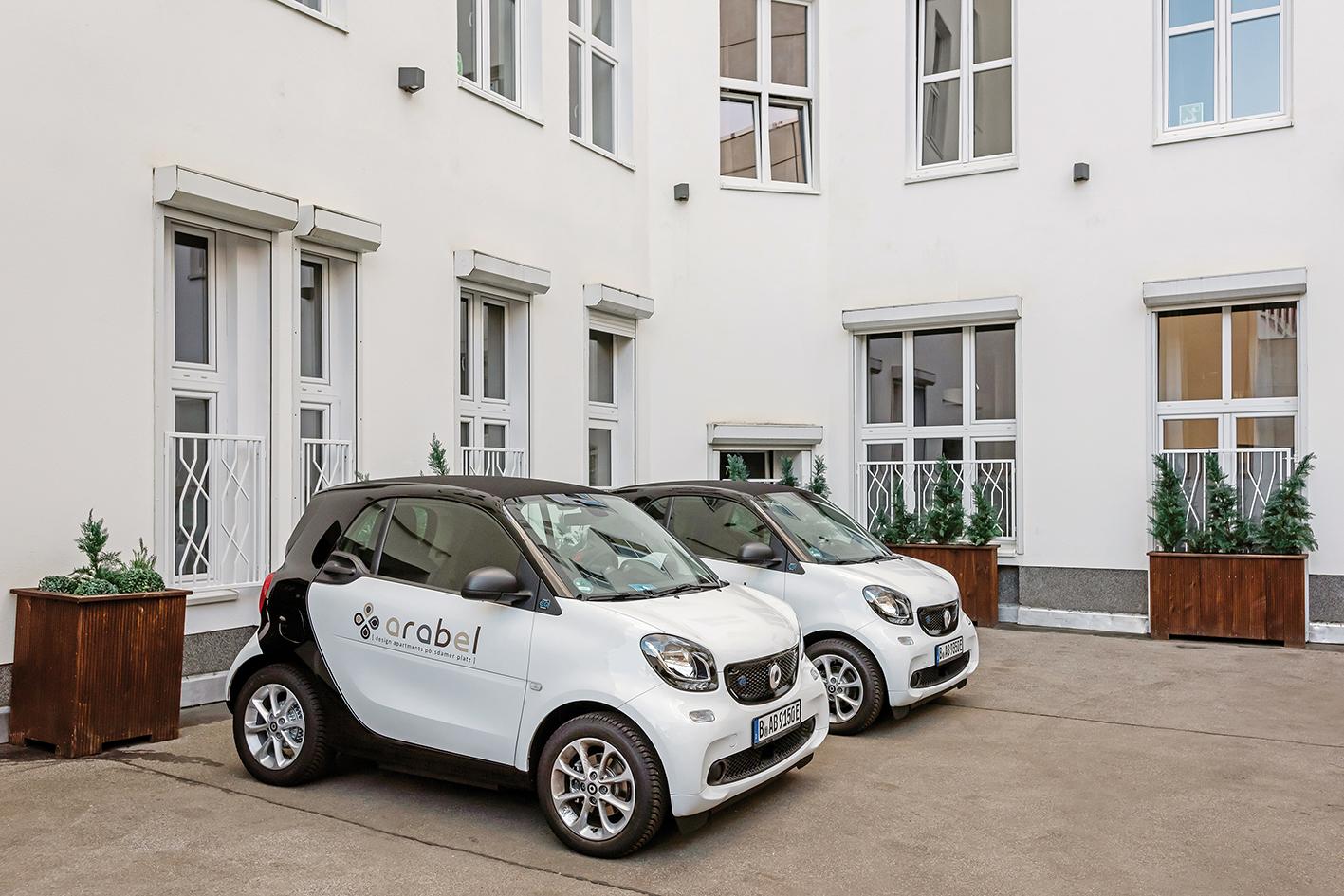 برلين شقق أرابيل البوتيكية المظهر الخارجي الصورة Smart Fortwo Coupé